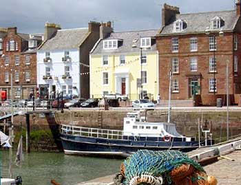 The Nestings self-catering apartments in Arbroath, Angus on the East Coast of Scotland